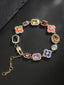 Flower Cross Tennis Bracelet