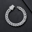 10mm Sparkle-CZ Iced Miami Cuban Bracelet