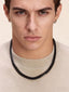 8MM Black Stainless Steel Cuban Link Necklace