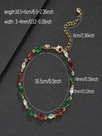 Multicolor Candy Gemstone Bracelet