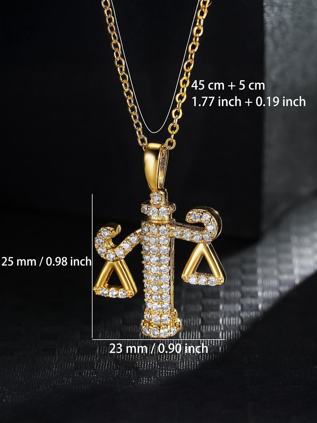 Scales of Justice Pendant