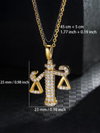 Scales of Justice Pendant