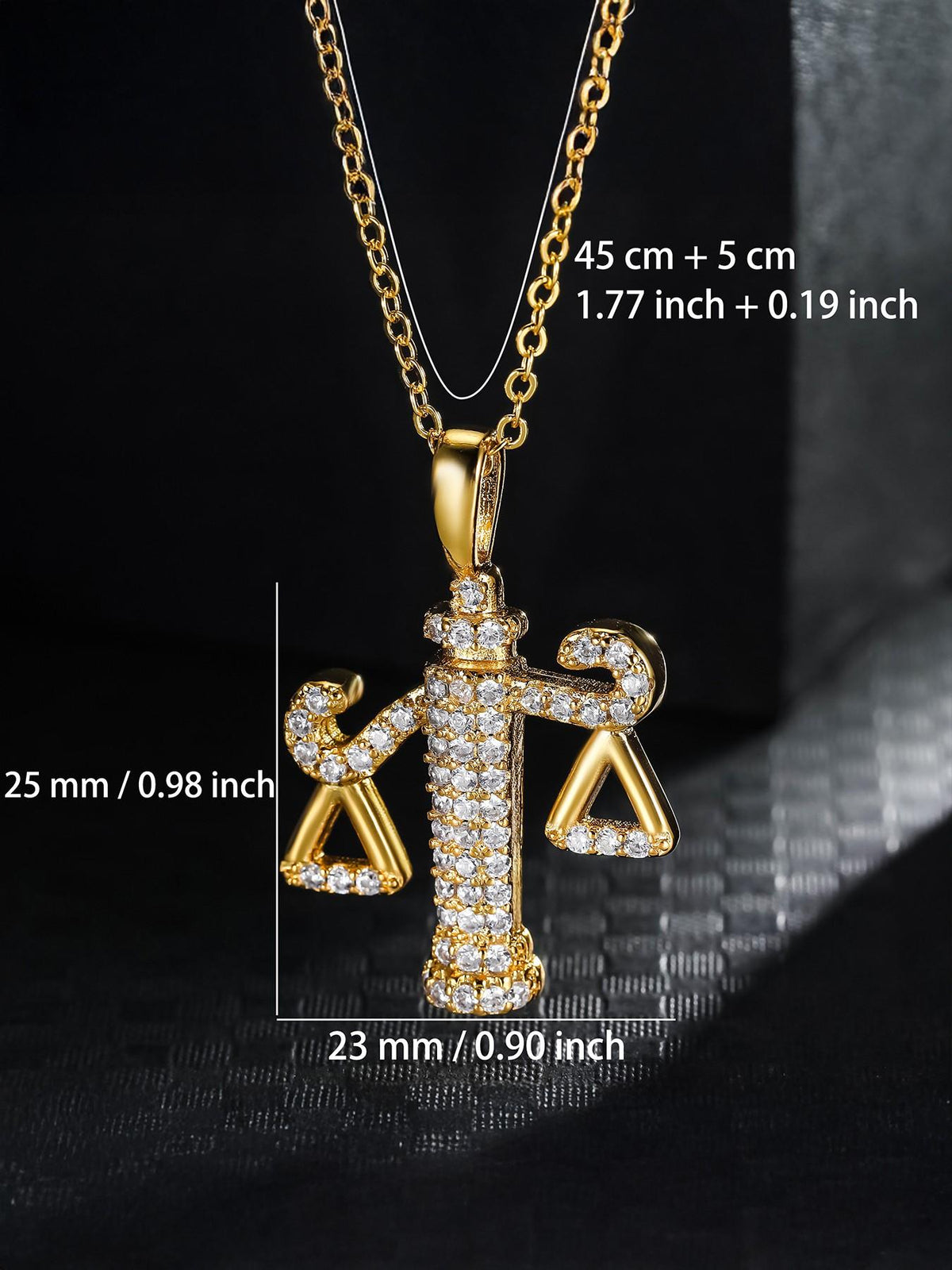 Scales of Justice Pendant