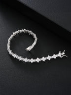 7MM Cross Tennis Bracelet