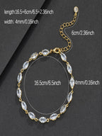 10mm Marquise CZ Bracelet