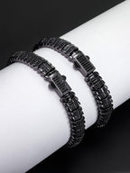 9MM Faceted Snake Bracelet
