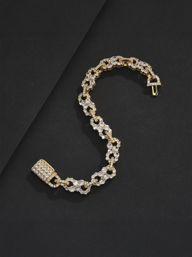 10mm Infinity CZ Bracelet Main Image