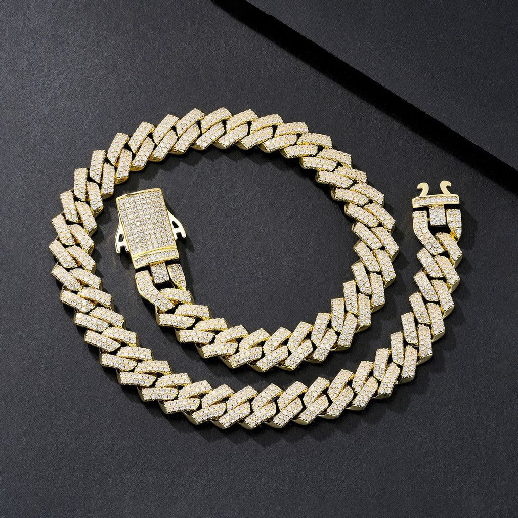 14mm Jumbo Iced Miami Cuban