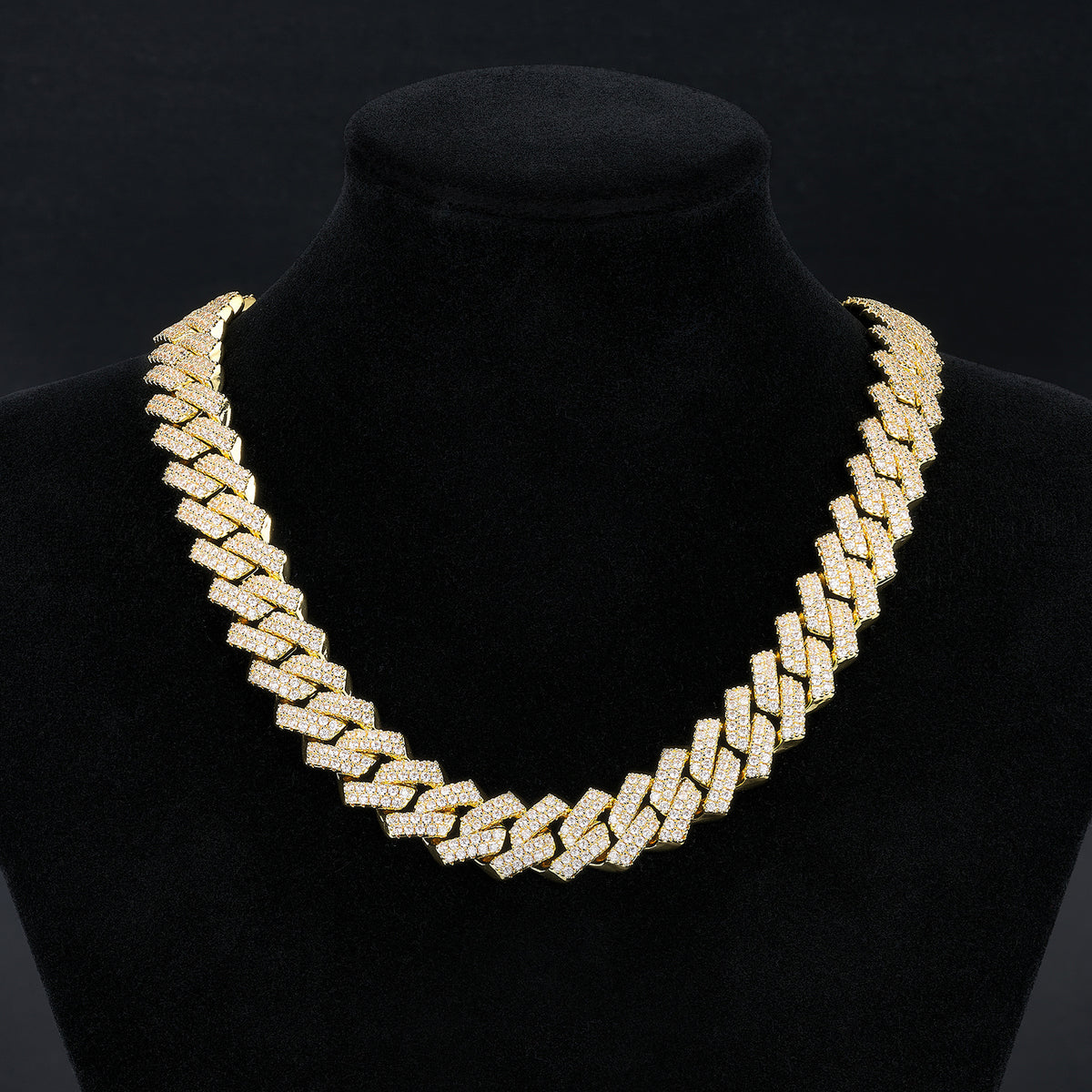 14mm Jumbo Iced Miami Cuban