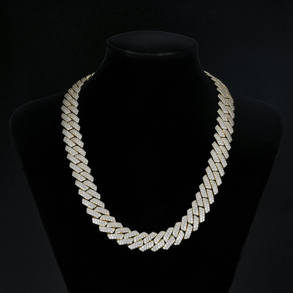 14mm Oversized Iced Miami Cuban