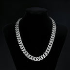 12mm High-Shine Iced Miami Cuban