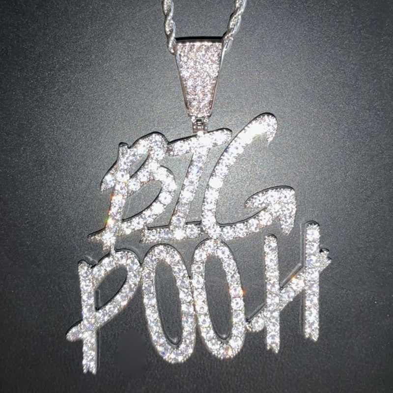 Custom Script Letter & Number Pendant
