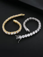 8MM Prong Set Tennis Bracelet