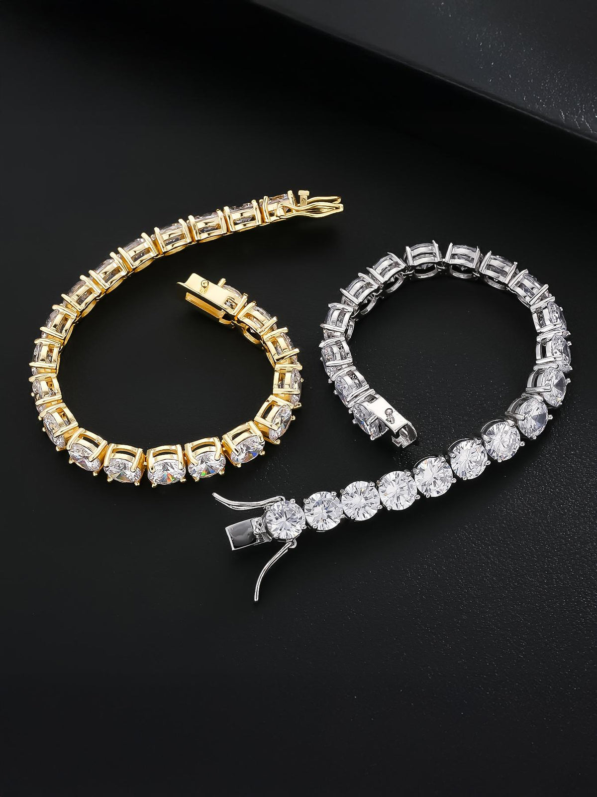 8MM Prong Set Tennis Bracelet
