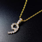 Custom Minimalist Number Pendant