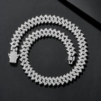 15mm Slim Bling Iced Miami Cuban