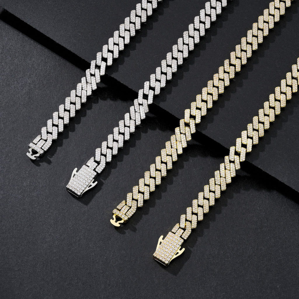 8mm Compact-Link Plain Miami Cuban