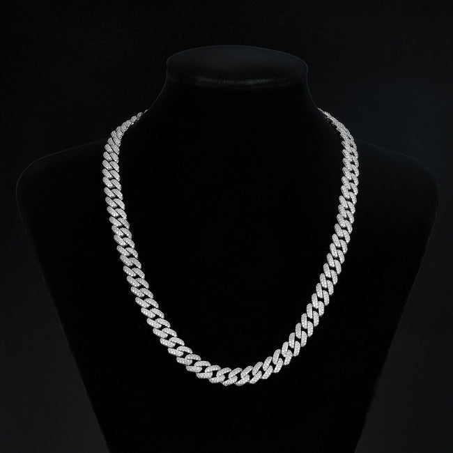 8mm Thin-Prong Iced Miami Cuban Hover Image