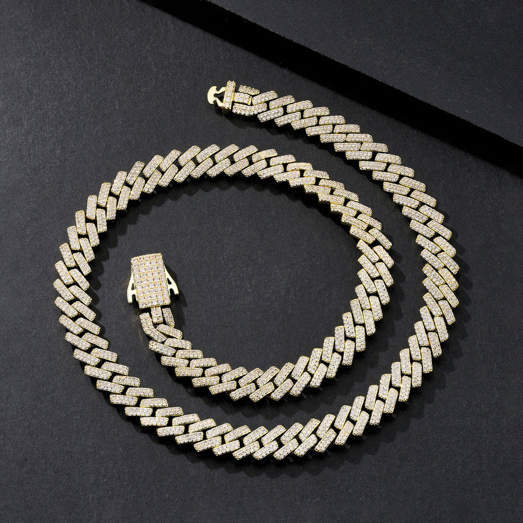 8mm Compact-Link Plain Miami Cuban