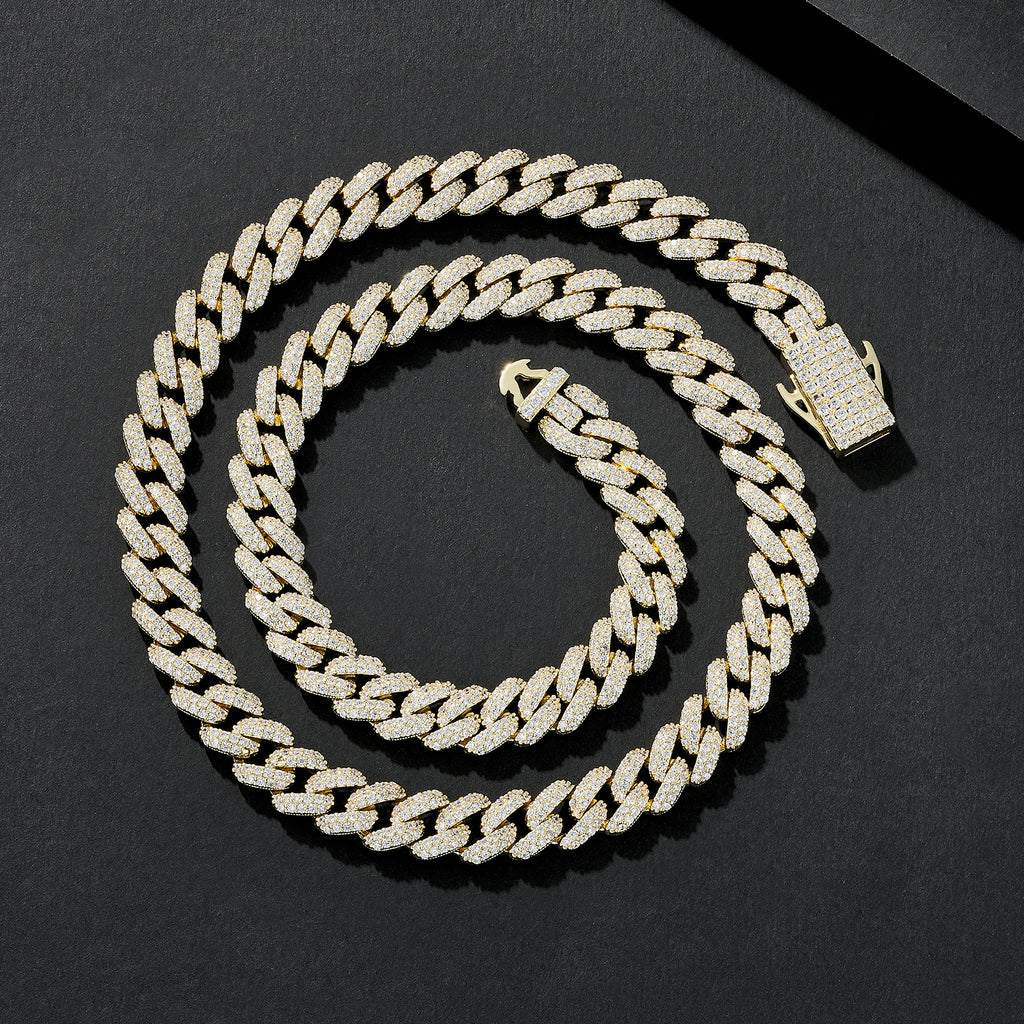 8mm Thin-Prong Iced Miami Cuban
