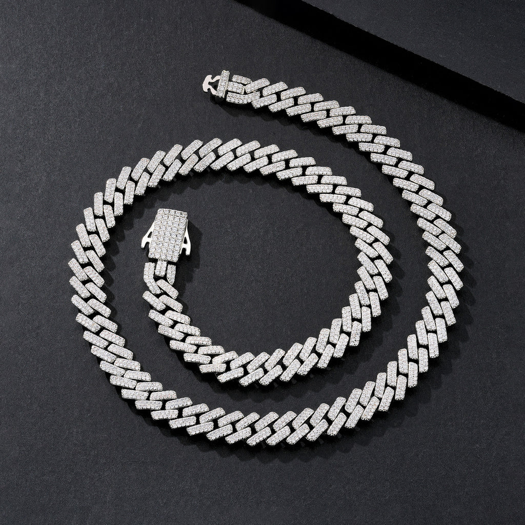 8mm Compact-Link Plain Miami Cuban