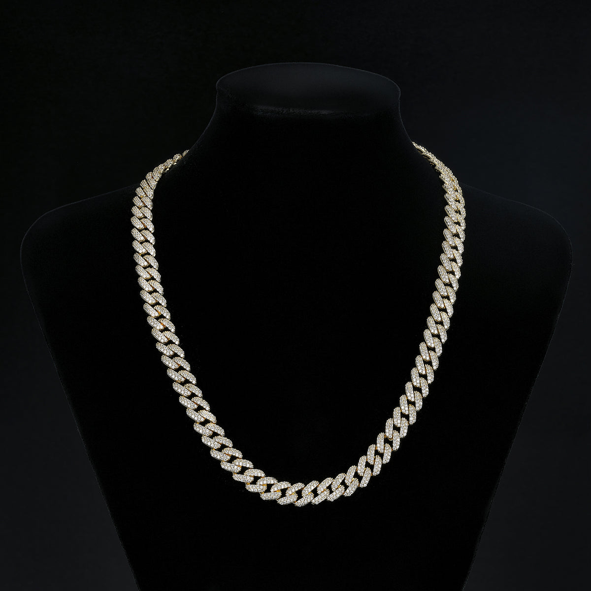 8mm Thin-Prong Iced Miami Cuban