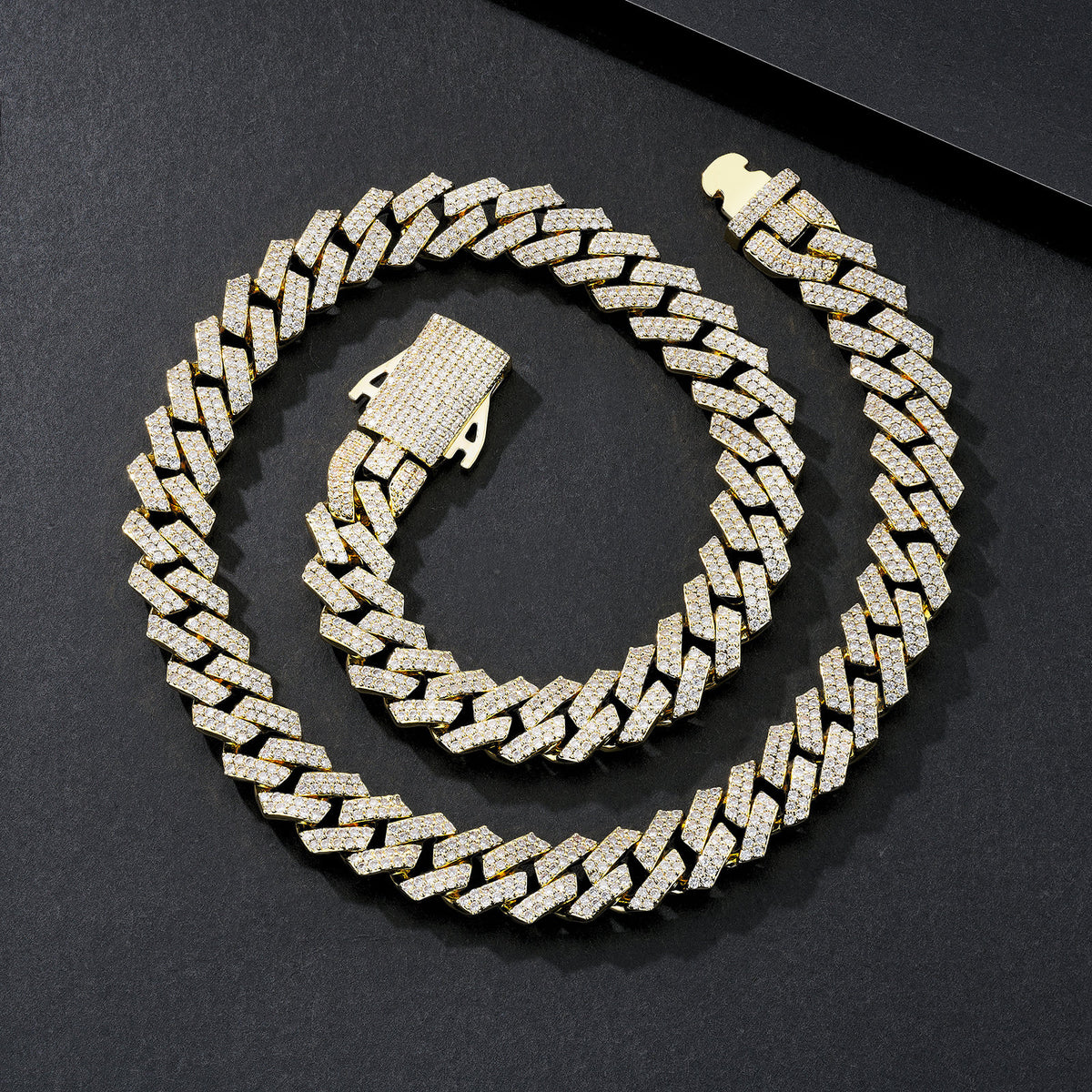 12mm Vintage Plain Miami Cuban