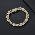 8mm Mini-Bling Iced Miami Cuban Bracelet