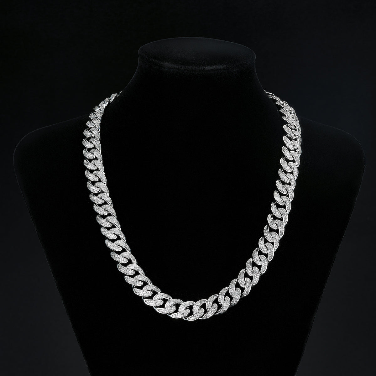 12mm Polished Plain Miami Cuban