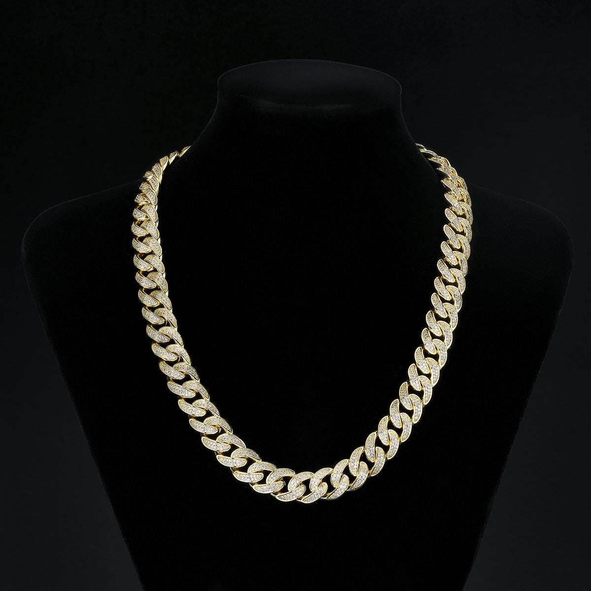 12mm Polished Plain Miami Cuban