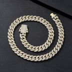 12mm Broad Chunky Plain Miami Cuban