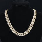 12mm Broad Chunky Plain Miami Cuban