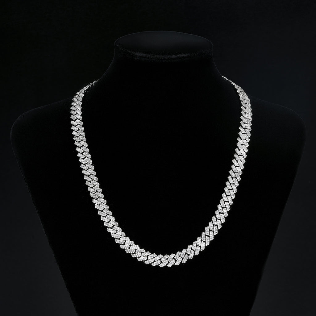 8mm Mini-Bling Iced Miami Cuban