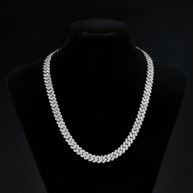 8mm Mini-Bling Iced Miami Cuban Hover Image