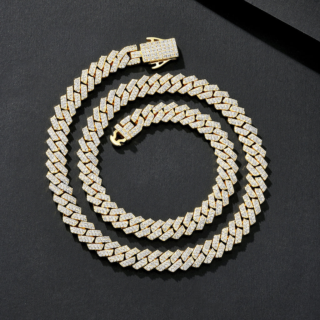 8mm Mini-Bling Iced Miami Cuban
