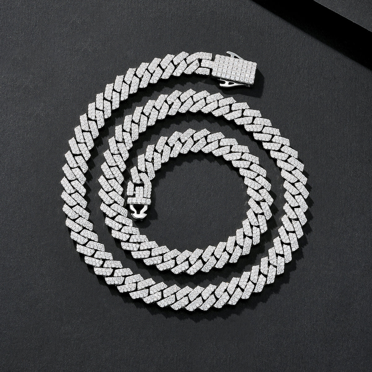 8mm Mini-Bling Iced Miami Cuban