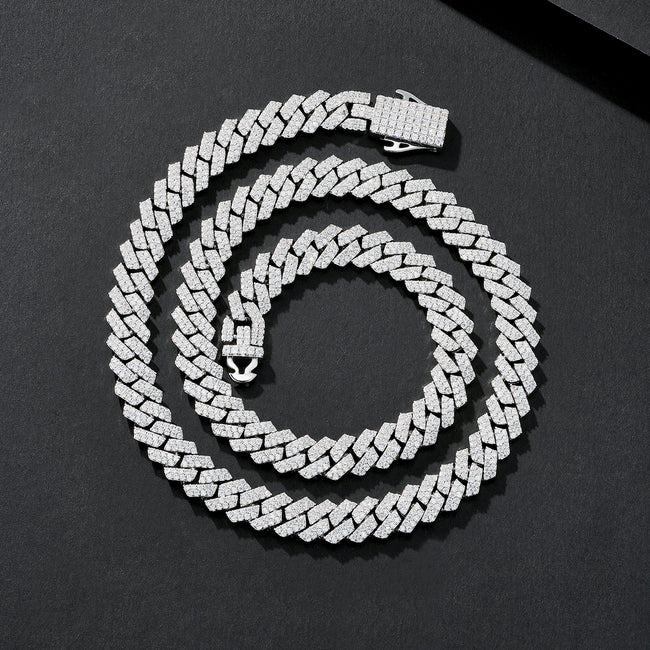 8mm Mini-Bling Iced Miami Cuban Main Image