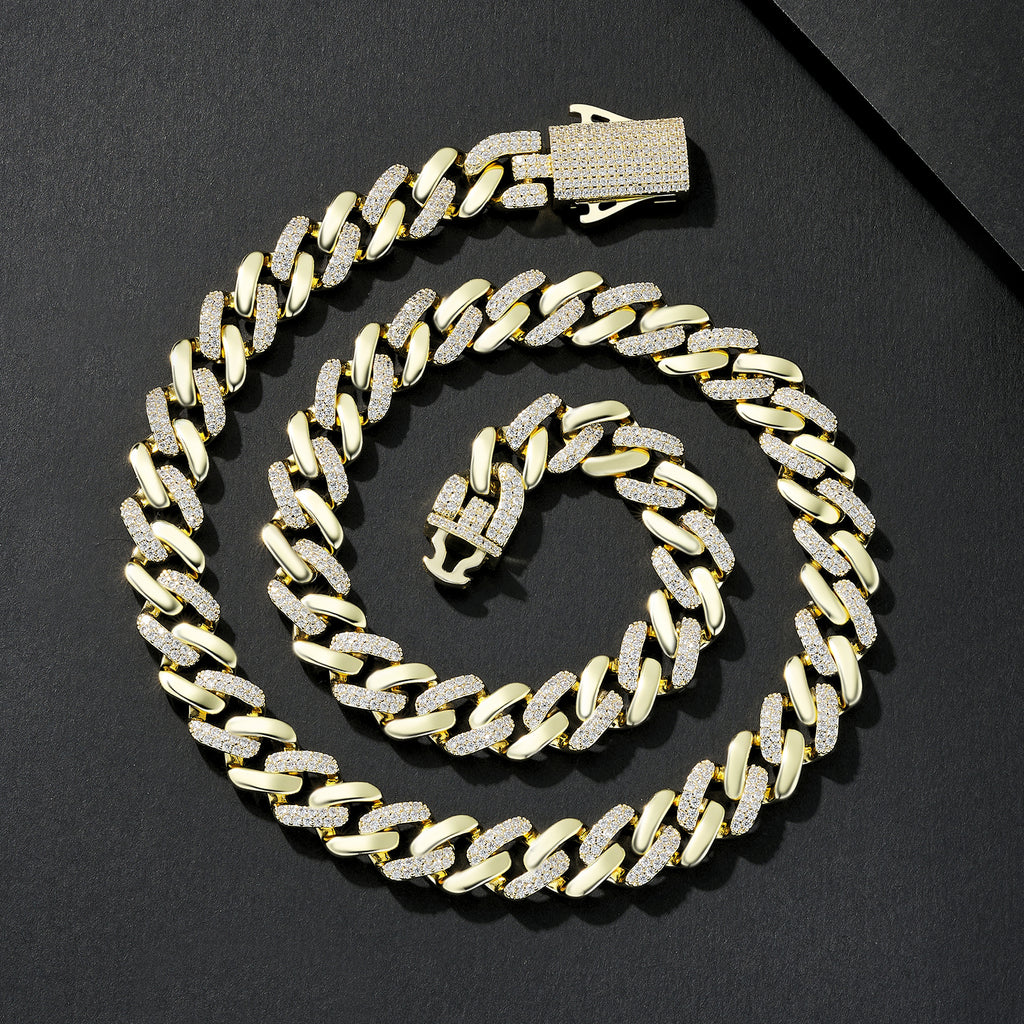 10mm Sleek Plain Miami Cuban