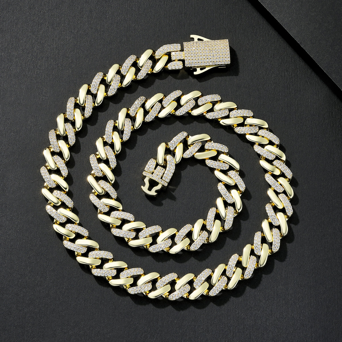 10mm Sleek Plain Miami Cuban