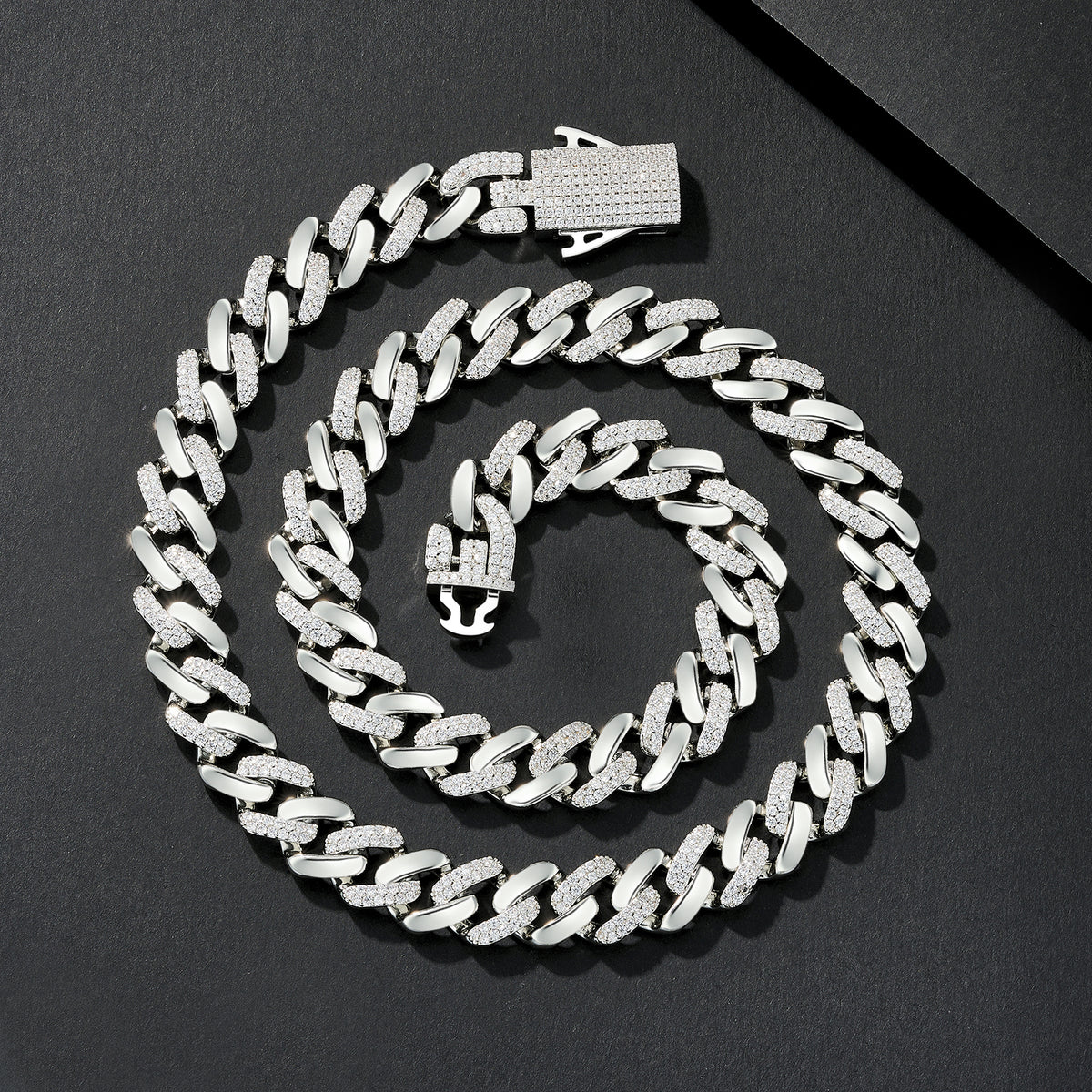 10mm Sleek Plain Miami Cuban