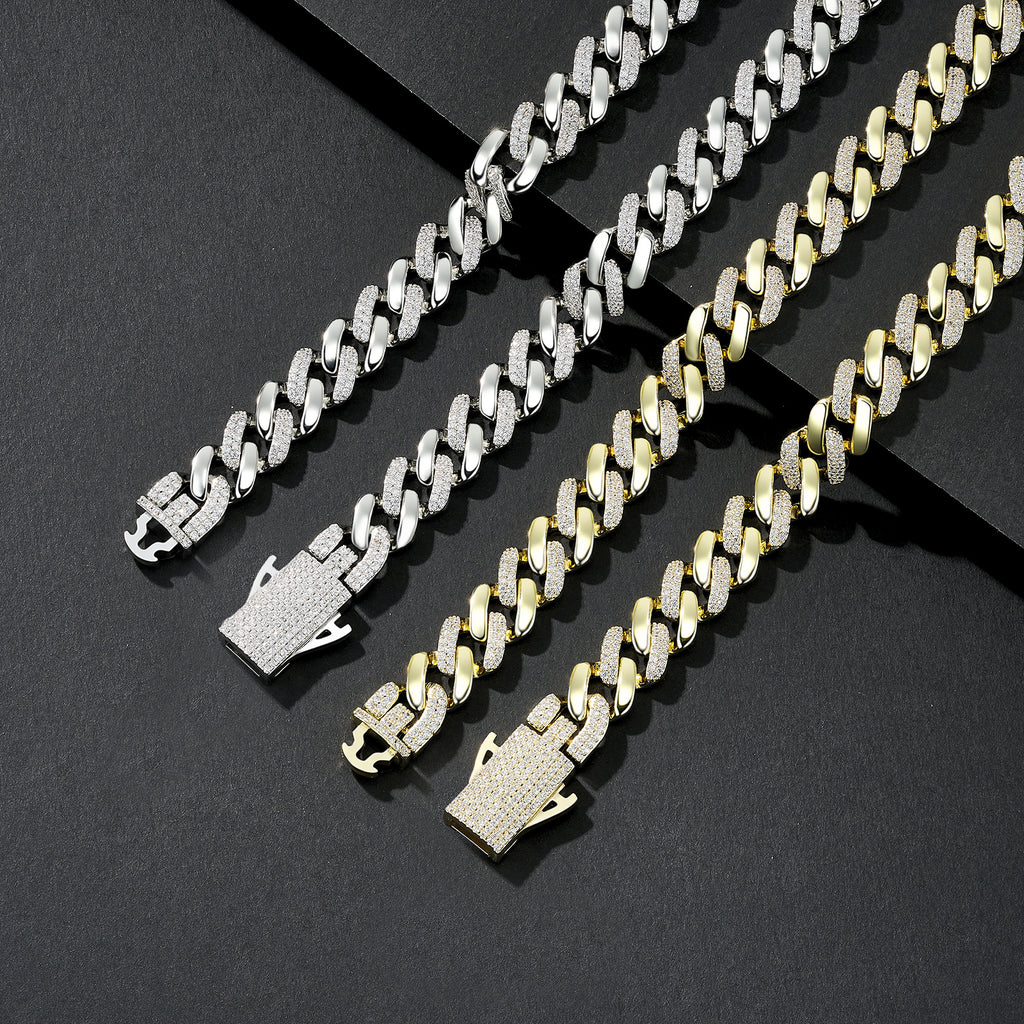 10mm Sleek Plain Miami Cuban