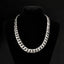 12mm Wide Flat Iced Miami Cuban