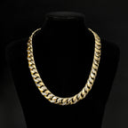 12mm Wide Flat Iced Miami Cuban