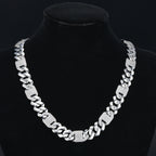12mm Raised-Set Iced Miami Cuban