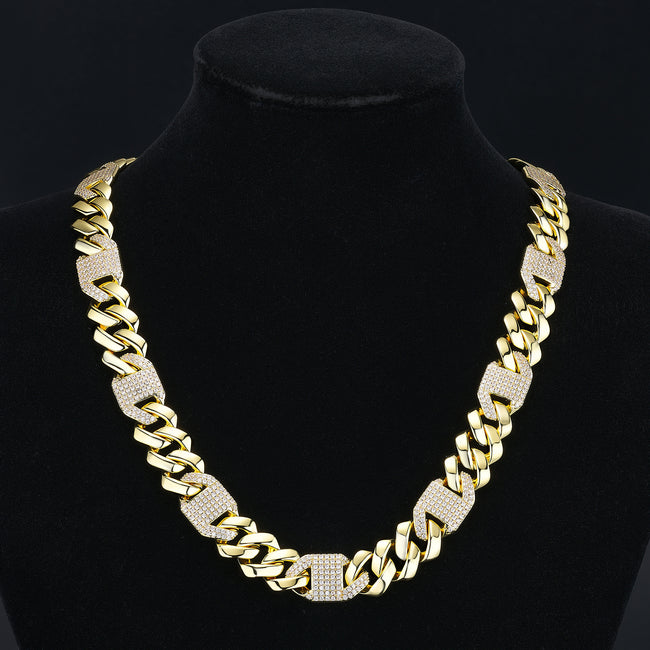 12mm Raised-Set Iced Miami Cuban Hover Image