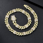 12mm Raised-Set Iced Miami Cuban