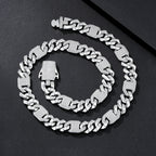 12mm Raised-Set Iced Miami Cuban