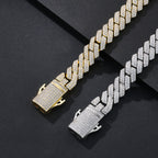 14mm Oversized Iced Miami Cuban Bracelet