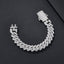 14mm Oversized Iced Miami Cuban Bracelet