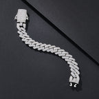 14mm Oversized Iced Miami Cuban Bracelet